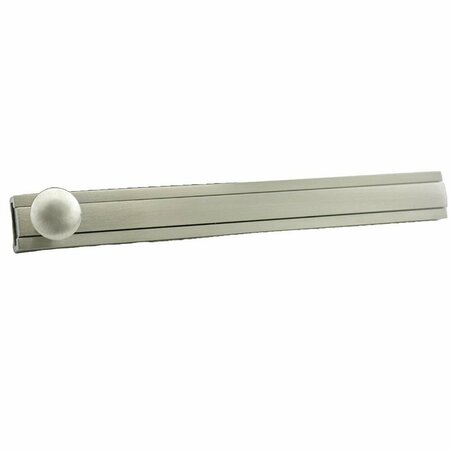 IVES COMMERCIAL Solid Brass 6in Modern Surface Bolt Satin Nickel Finish 40B156